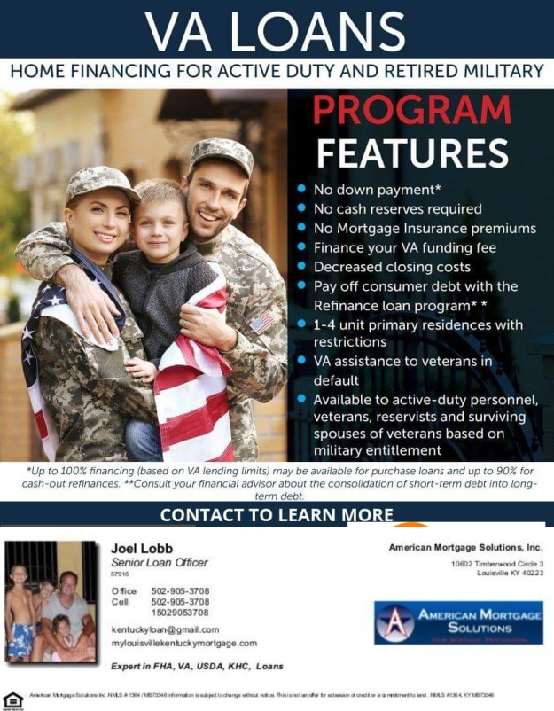 KENTUCKY VA MORTGAGE LENDERS WITH BAD CREDIT