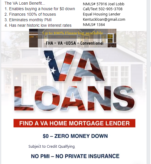 Kentucky VA Mortgage Lender Guidelines for 2019